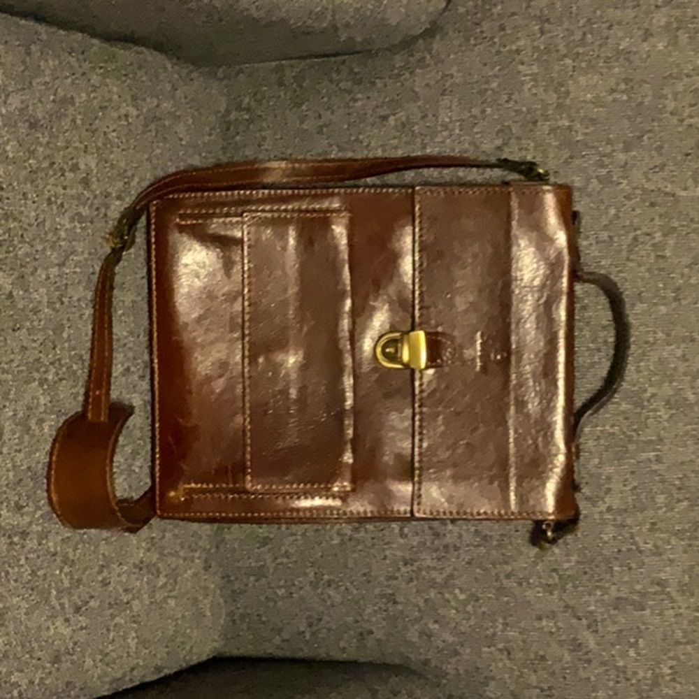 Small Messenger Bag, Multiple Compartments Gem